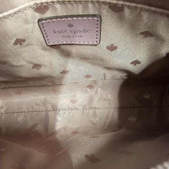 Kate Spade Ramey Pink Glitter Purse Crossbody Shoulder Bag Elegant - Picture 8 of 9